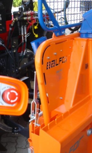 90 quintal electro-hydraulic forestry winch