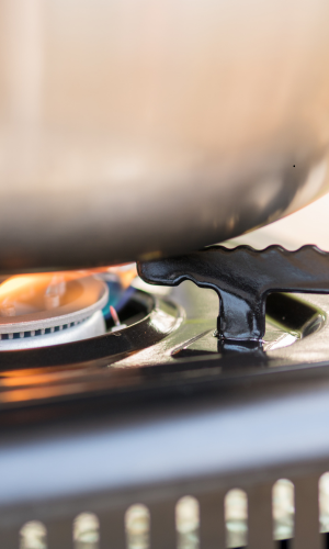 Parker two burner gas stove