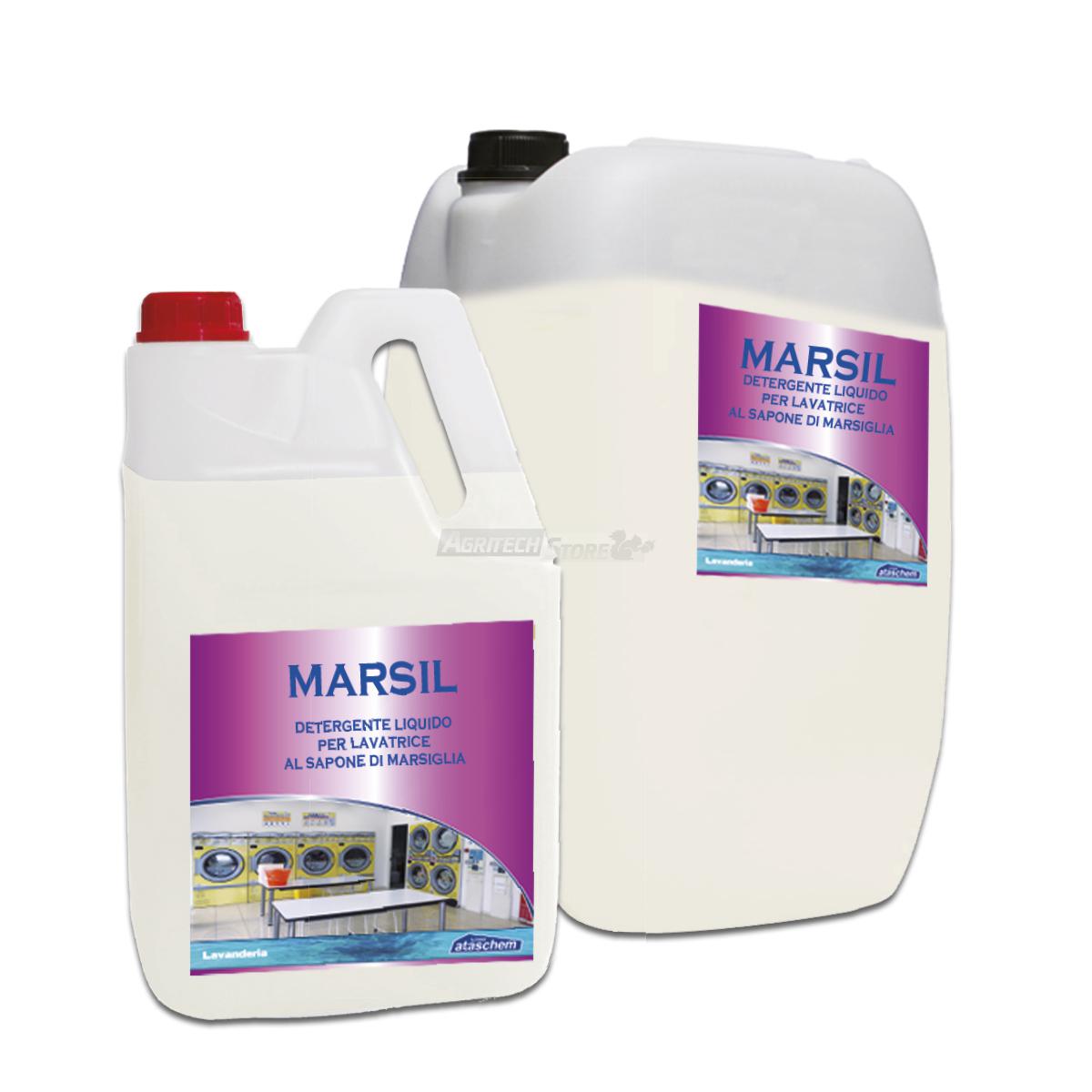 MARSIL Detersivo Liquido per Lavatrice e a Mano