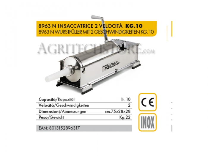 Insaccatrice Reber 8963 N * 10 Kg. Agritech Store