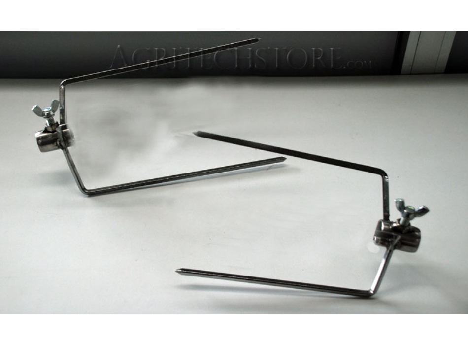 Fermaporchetta 2 punte Q12 Coppia Agritech Store