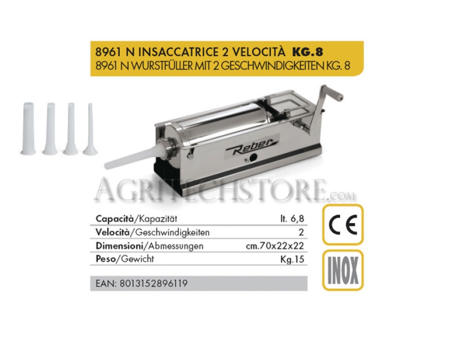 Insaccatrice Reber 8961 N * 8 Kg. Agritech Store