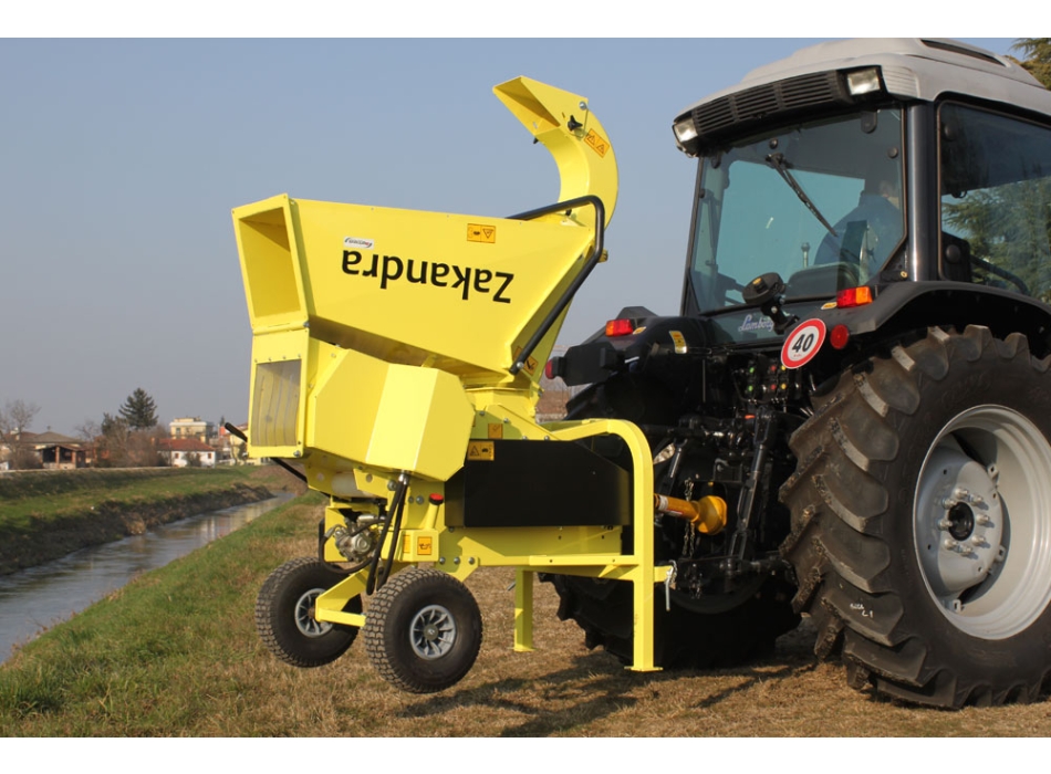 Biotrituratore Cippatore Zakandra ZA350-T Cardano Agritech Store