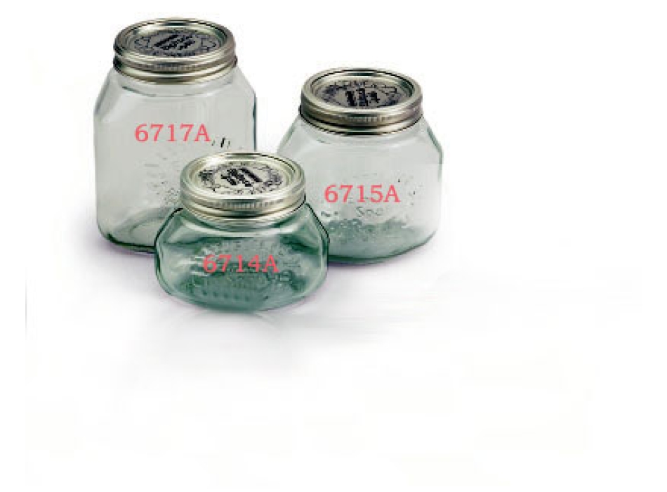 Vasi in vetro per sottovuoto 3/4 litro Agritech Store