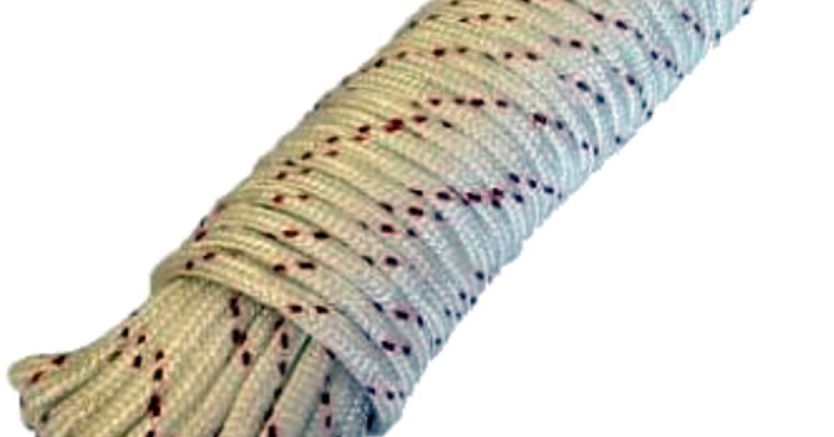 Fune in poliestere a doppio intreccio diam. mm. 13 x m. 50