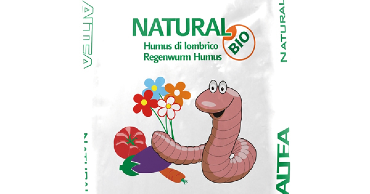 Humicum Humus di Lombrico 5×50 litri