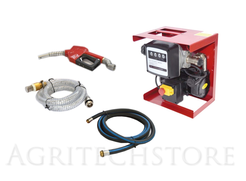 Elettropompa per Travaso Gasolio VD Kit 220 Volt Agritech Store