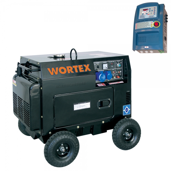 Generatore Diesel Wortex HW 5000 A Kw 4,5 Agritech Store