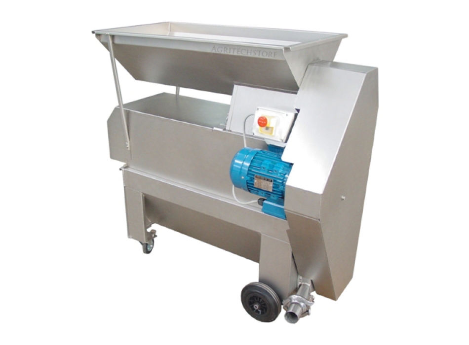 Pigiadiraspatrice con pompa "Rossignola INOX" Trifase Agritech Store