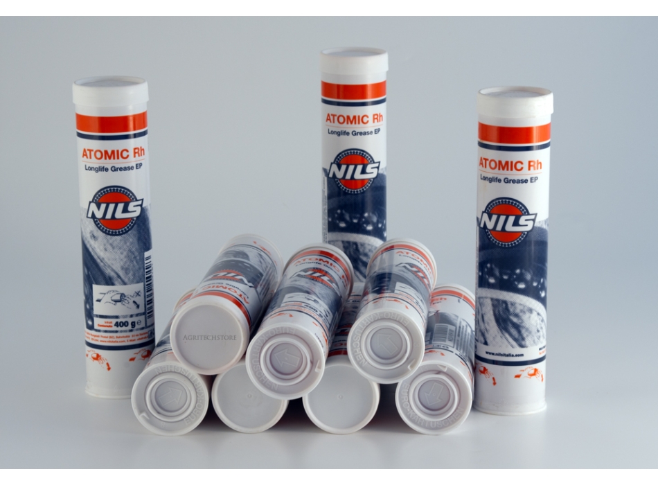 ATOMIC RH Nils Grasso lubrificante Cartuccia 400 gr. X 10 cart. Agritech Store