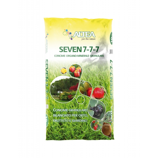 SEVEN 7- 7- 7 Concime Bilanciato Sacco da 25 Kg. Agritech Store