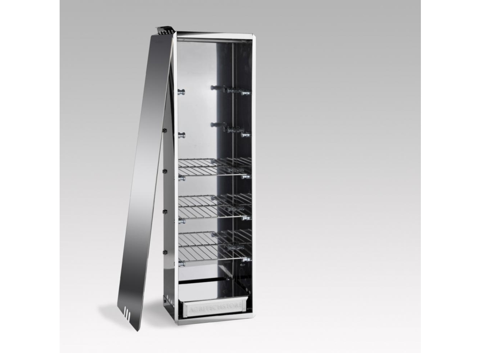 Affumicatore Verticale Reber 10043N KIT di Montaggio Agritech Store