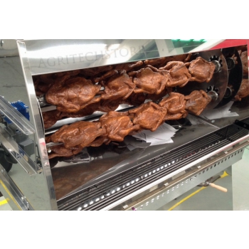 Girarrosto per Polli professionale in Acciaio Inox  Agritech Store