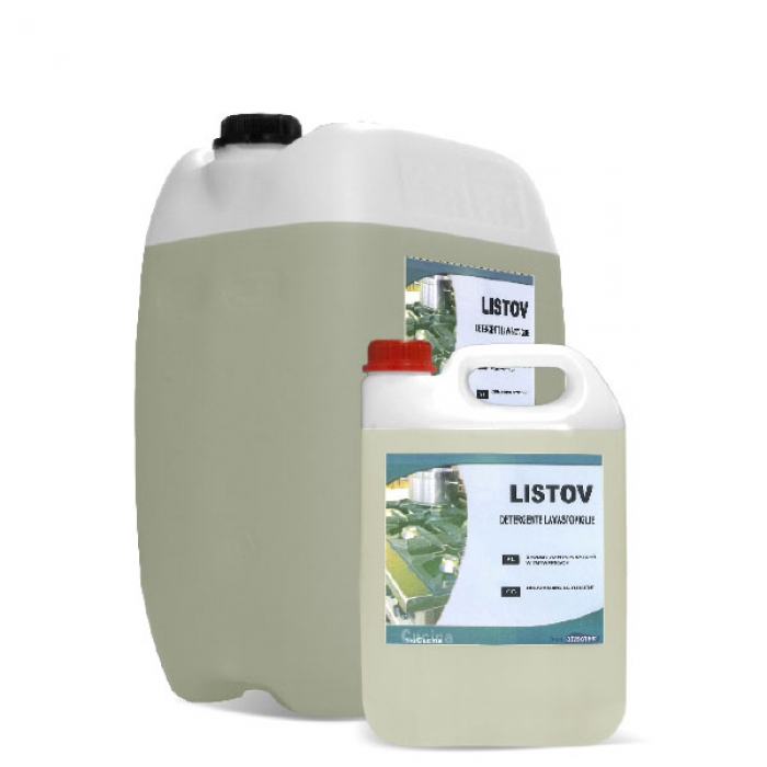 LISTOV - Detergente professionale Lavastoviglie, Tanica da 12 Kg.