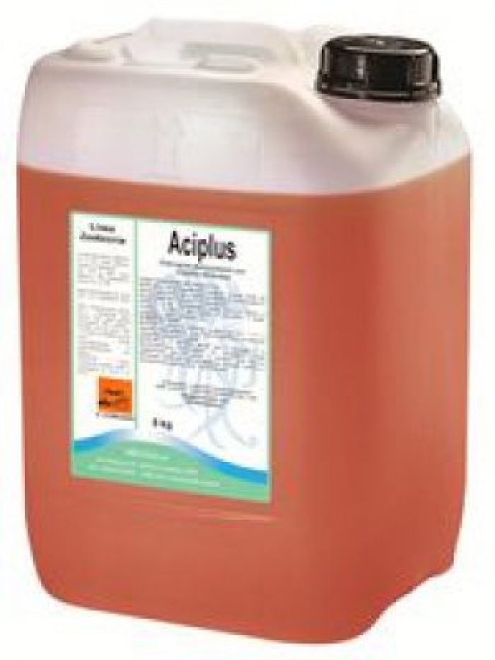 Aciplus NP - Detergente Disincrostante acido Tanica da 25 Kg. Agritech Store