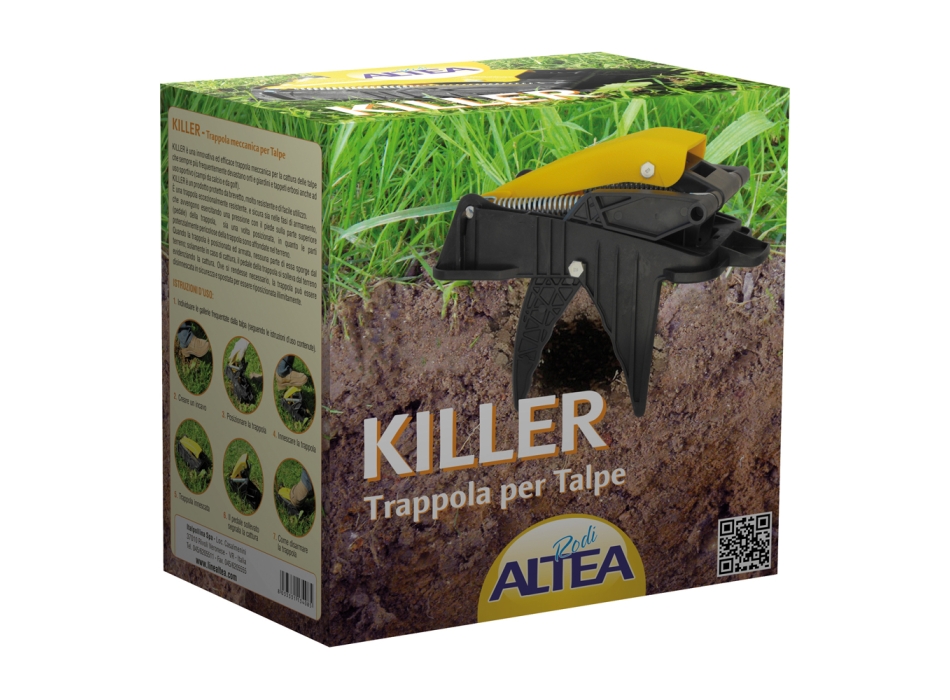 Trappola KILLER per TALPE in Nylon Vetrificato Agritech Store