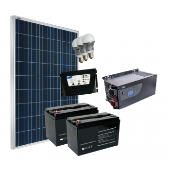 Kit Fotovoltaico Completo GRID-FREE 250-230 V