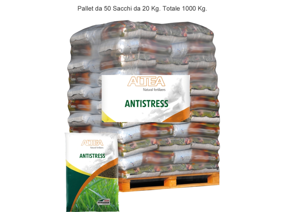 Bancale NATUR ANTISTRESS Concime estivo-autunnale Kg.20 Agritech Store