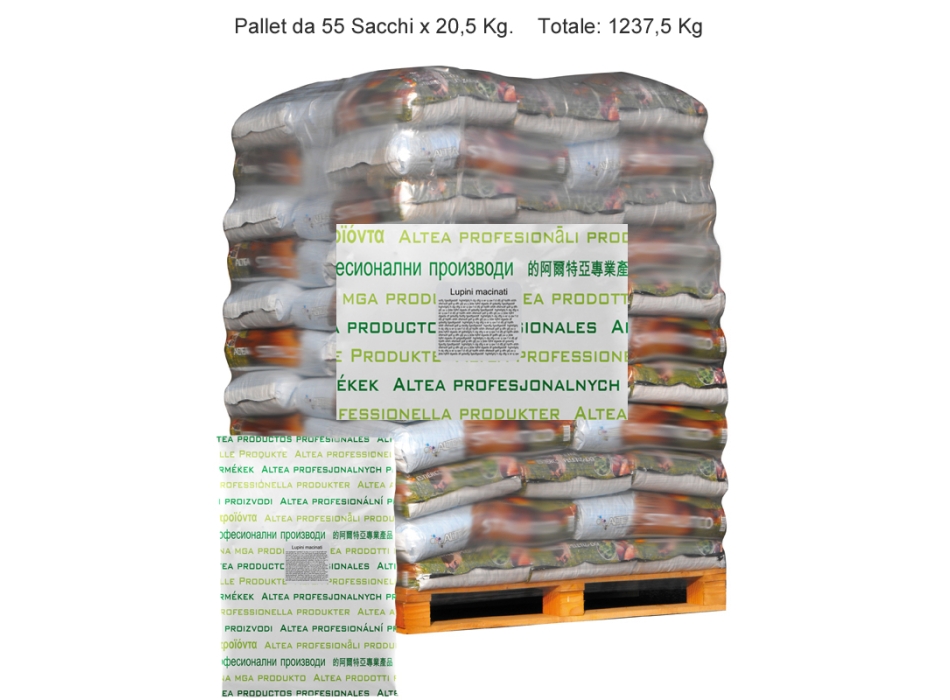 Bancale LUPINI Macinati Altea Kg. 20 Agritech Store