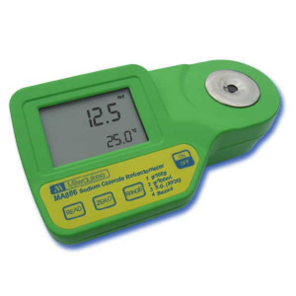 Rifrattometro digitale per misurazioni di Cloruro di Sodio MA886 Agritech Store
