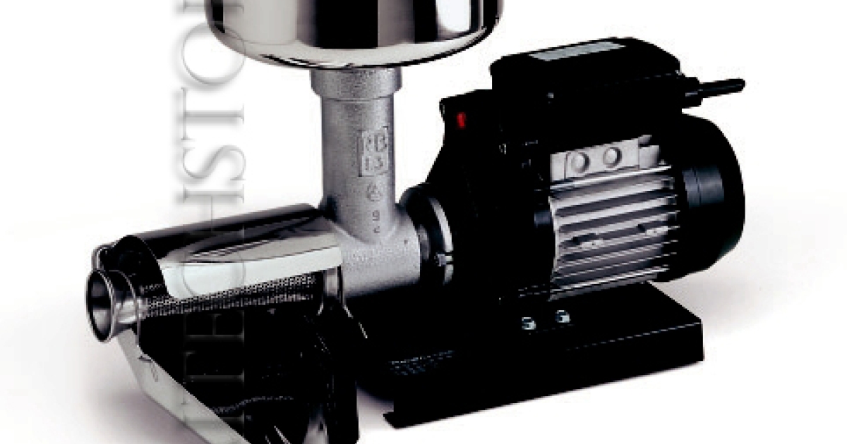 SPREMIPOMODORO ELETTRICO INOX REBER n. 3 - 450 Watt - REBER