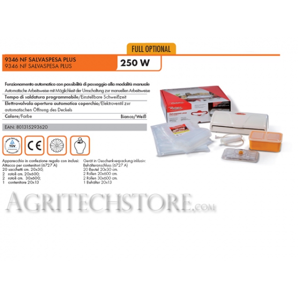 Sottovuoto Reber 9346 NF Agritech Store