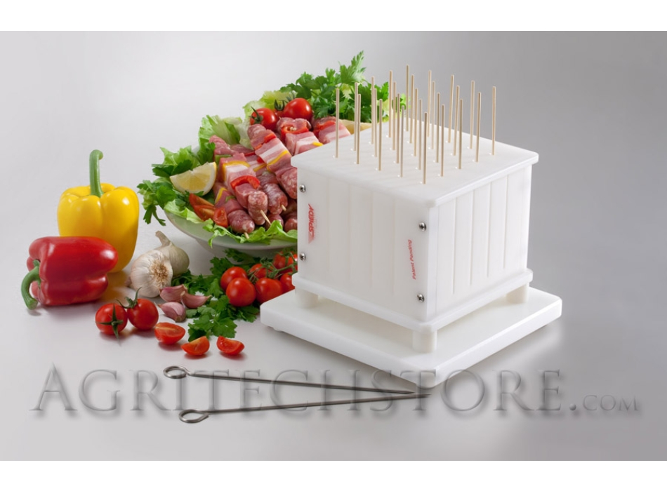 Spiedy Cubo per 100 arrosticini  Spiedy100 Agritech Store