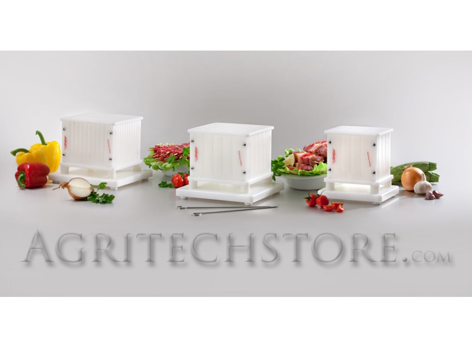 Spiedy Cubo per 100 arrosticini  Spiedy100 Agritech Store