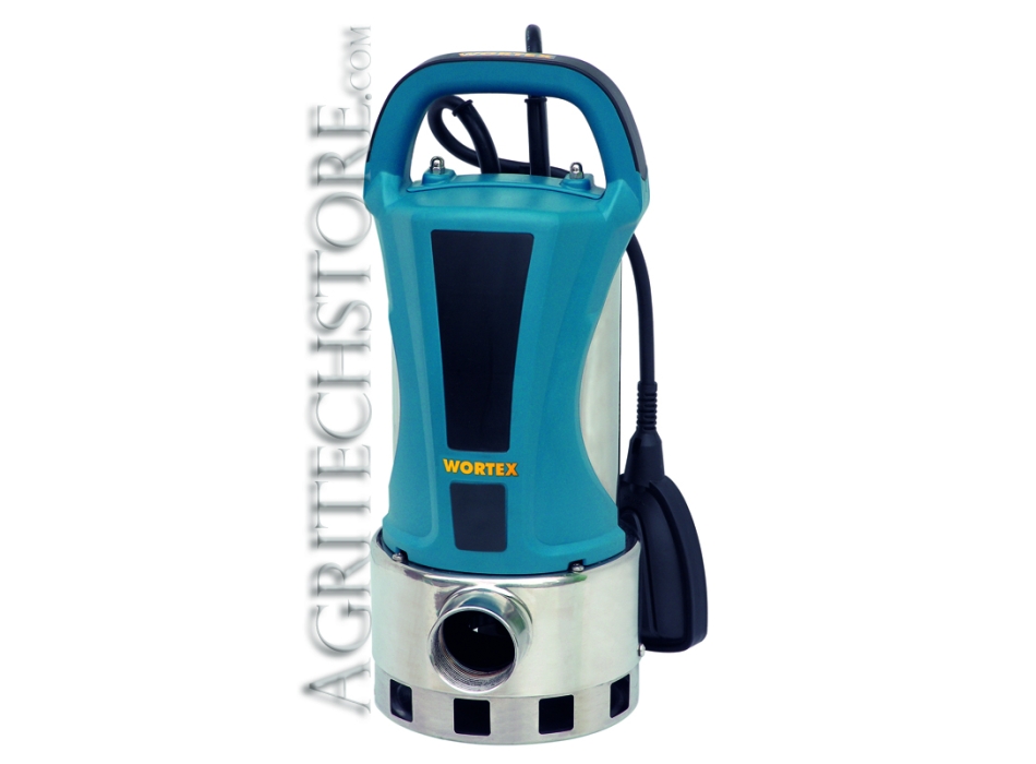 Elettropompa Sommersa INOX Acque cariche JVX 1000 Agritech Store