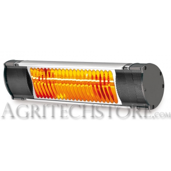 Riscaldatore elettrico professionale ad infrarossi 1,5 KW IP65 Agritech Store