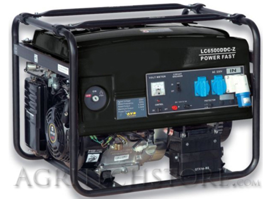 Generatore elettrico a Benzina LC 6500 DDC * 5,5 Kw Agritech Store