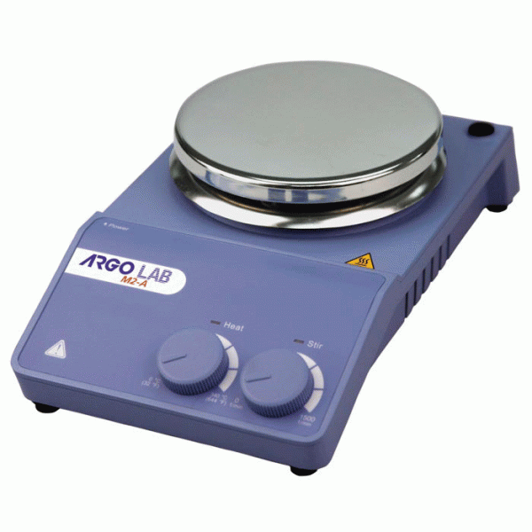 Agitatore magnetico con riscaldamento ArgoLab M2-A analogico Agritech Store
