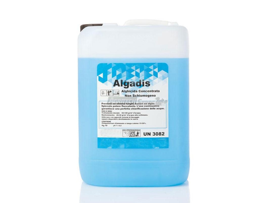 Algadis Alghicida liquido concentrato 10 Kg.UN 3082 Materia pericolosa per l'ambiente, liquida N.A.S. 9,III,E Agritech Store
