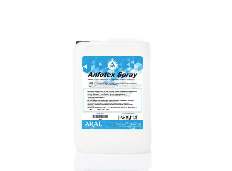 ANFOTEX SPRAY sanitizzante neutro tanica 10 LT. Agritech Store