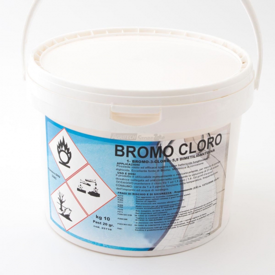 Aquabromo Bromo Confezione Da 5 Kg In Pastiglie Da 20 Gr