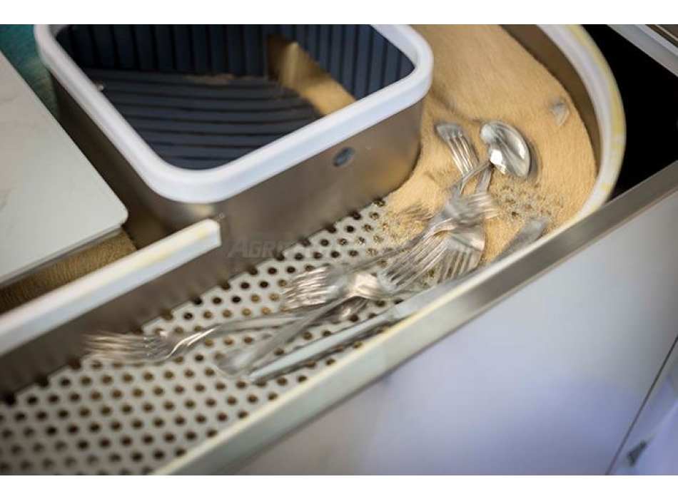 Asciugatore automatico per posate AS MP 3000 pezzi Agritech Store