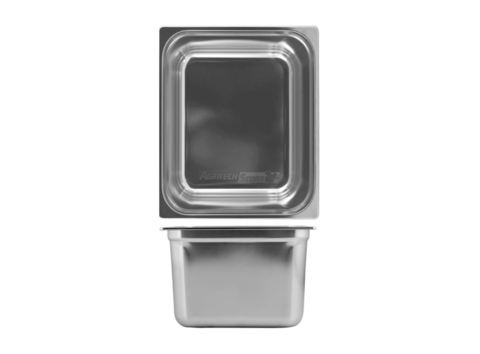 Bacinella acciaio inox GN1/1 h00cm Agritech Store