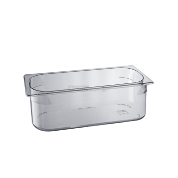 Bacinella per gelateria in policarbonato trasparente h 120 mm  Agritech Store