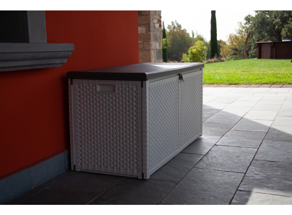 BAULE IN RESINA RATTAN Agritech Store