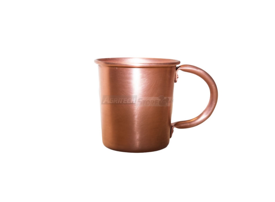 Bicchiere Rame diametro 80 mm con manico Agritech Store