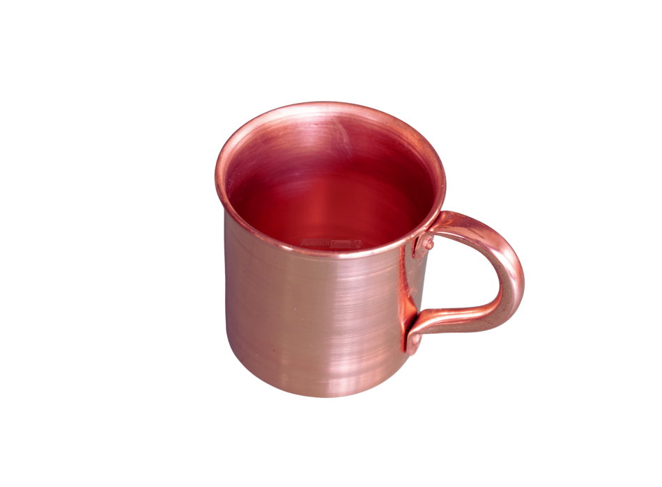 Bicchiere Rame diametro 80 mm con manico Agritech Store
