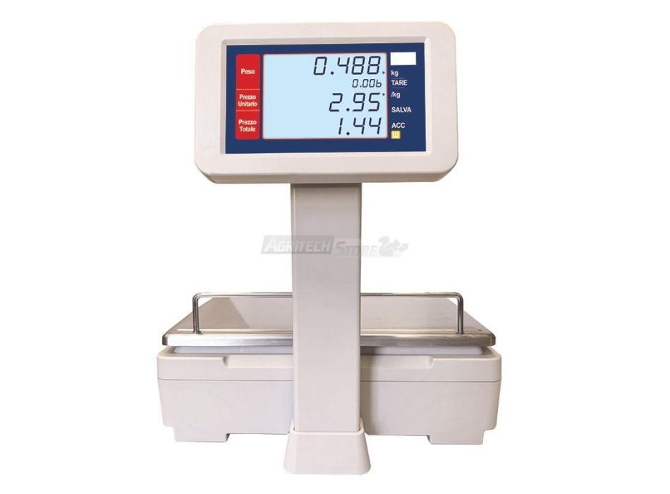 Bilancia SMART Wunder peso-prezzo 4 operatori con stampante Agritech Store