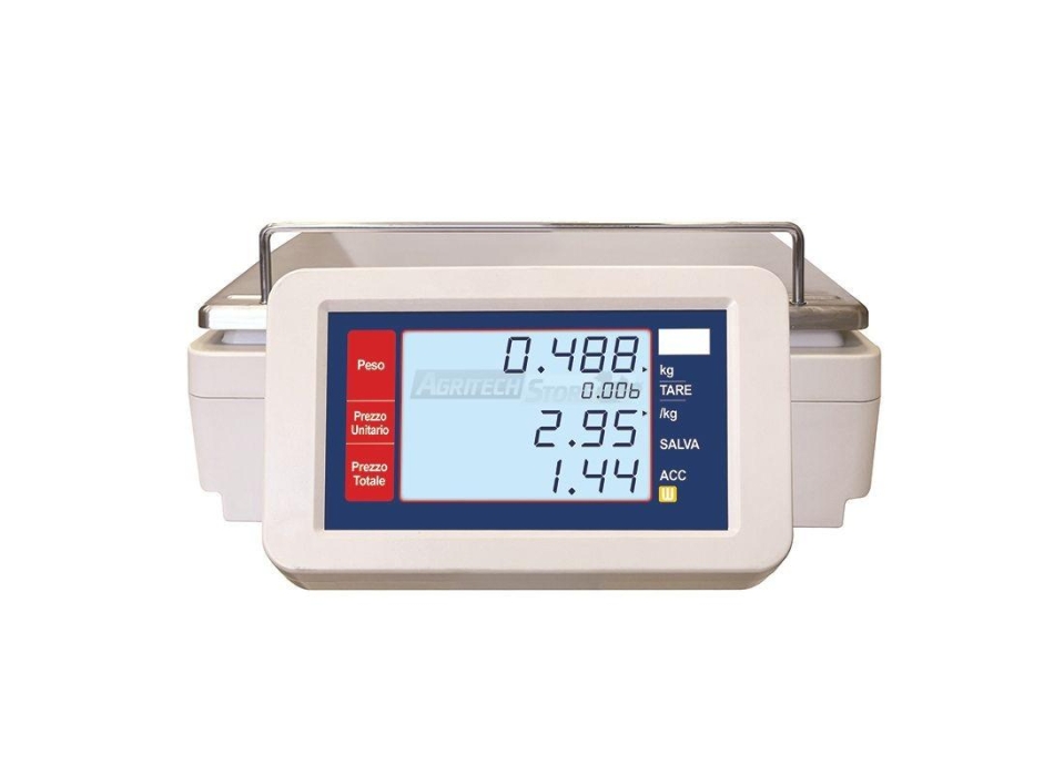 Bilancia SMART Wunder peso-prezzo 4 operatori con stampante Agritech Store