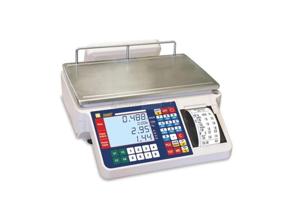 Bilancia SMART Wunder peso-prezzo 4 operatori con stampante Agritech Store