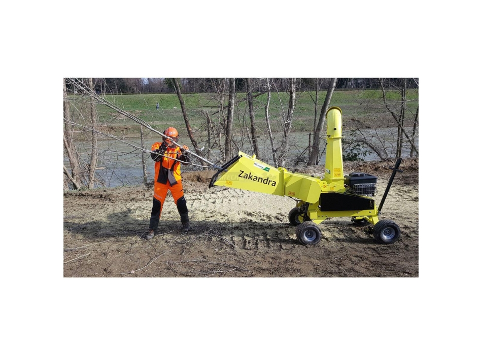 Biotrituratore Cippatore Zakandra ZA350-B-AS Briggs & Stratton Agritech Store