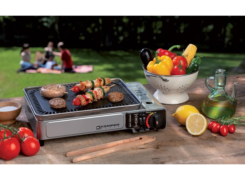 Bistecchiera a Gas Smart Plancha portatile Kemper Agritech Store