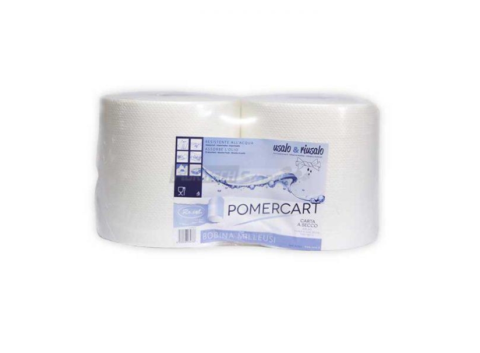 Bobina Milleusi di Carta a Secco Goffrata Pomercart Agritech Store