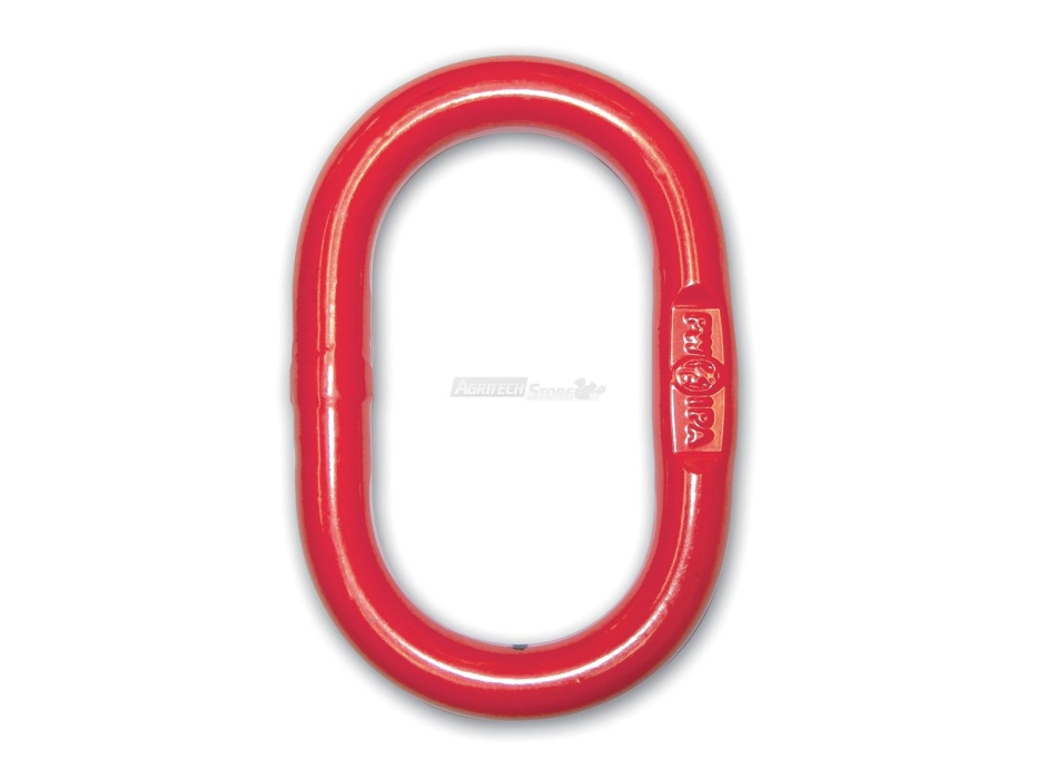 Campanella 7-8 mm GR80 W.L.L. 2700 Kg rossa Agritech Store