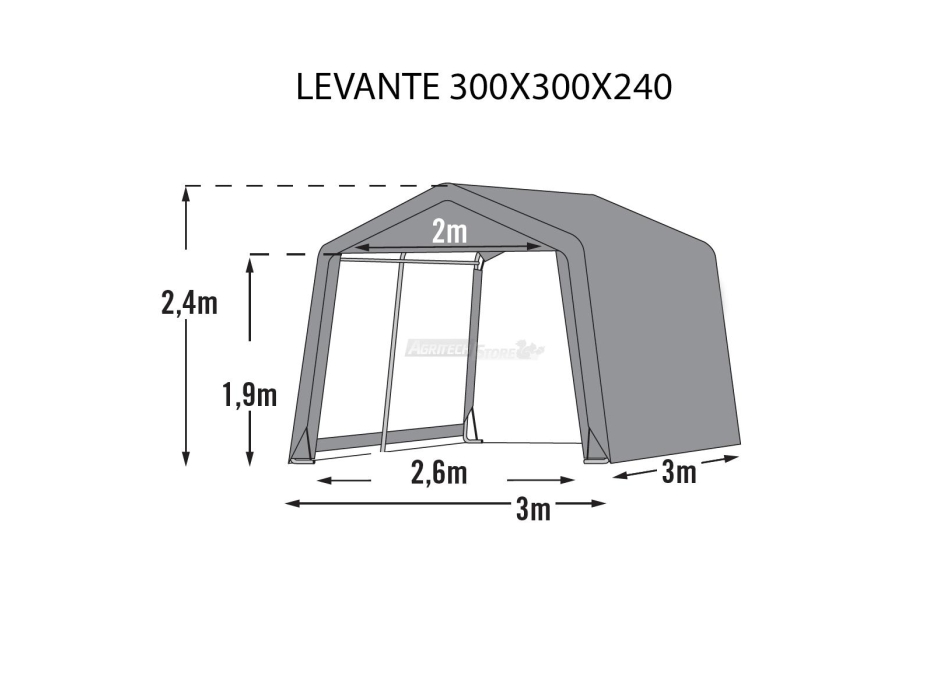 Capanno "Levante " Agritech Store