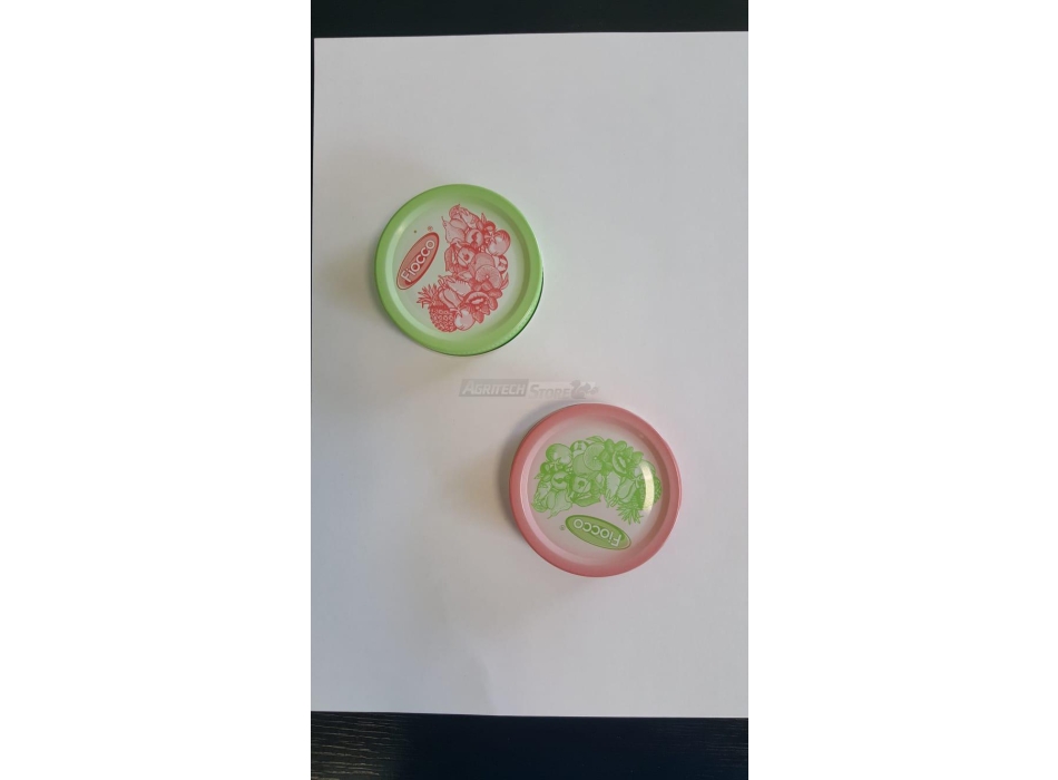 Capsula fiocco Verde con scritta rossa mm. 70  Agritech Store